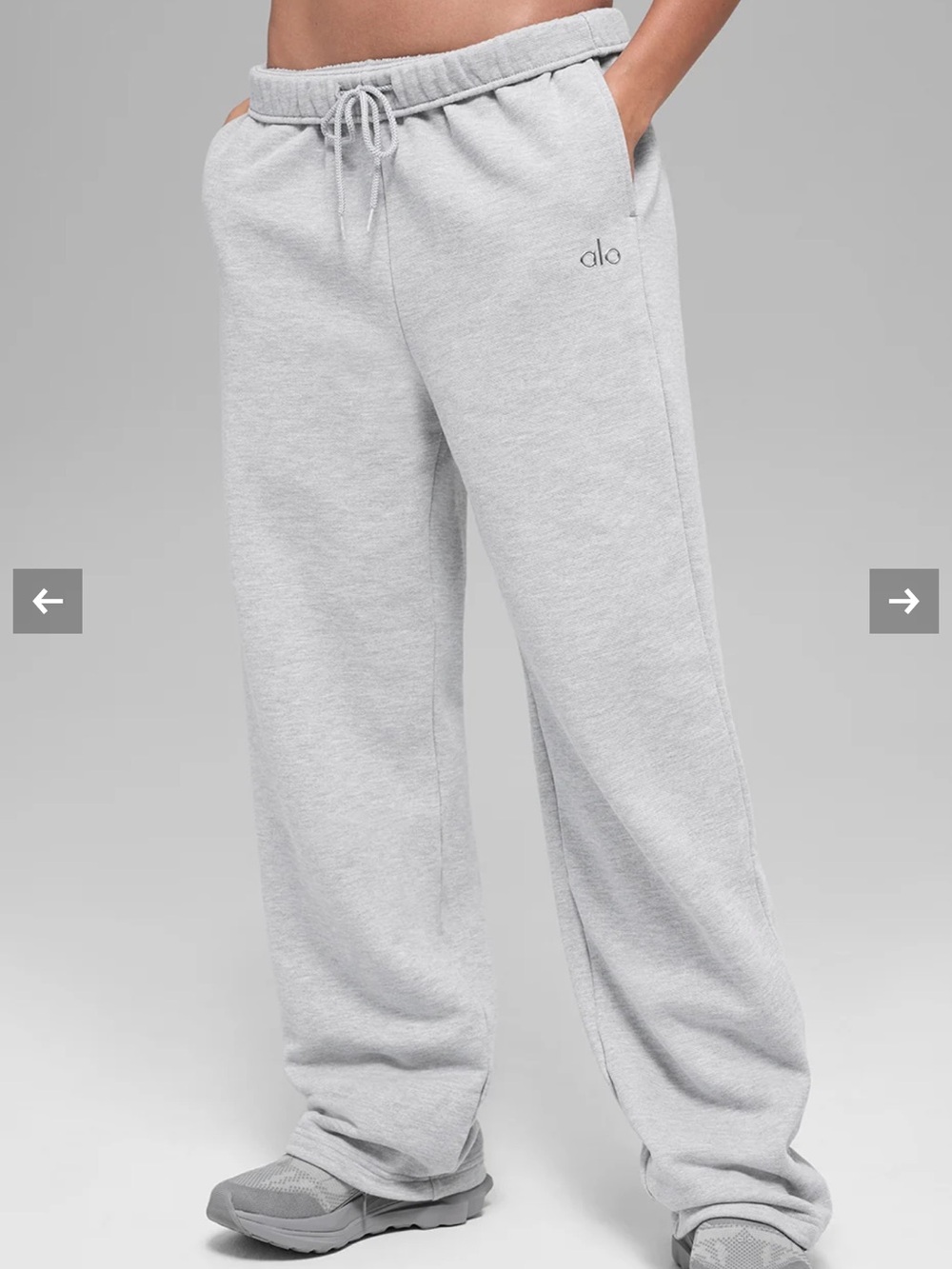 ALO yoga Alccolade straight leg Sweatpants